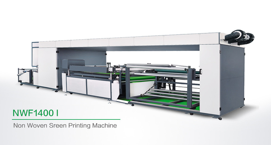 Автоматизированные одиночные печатная машина/крен экрана цвета не сплетенные для того чтобы свернуть оборудование печатания экрана