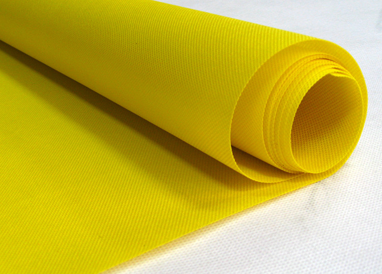 Материал полипропилена желтого цвета ткани Nonwoven Oeko - Tex стандартный Spunbond Non сплетенный