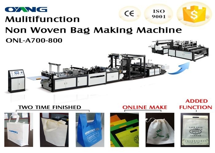 Автоматическая не сплетенная сумка делая машинное оборудование для плоской сумки/сумки футболки