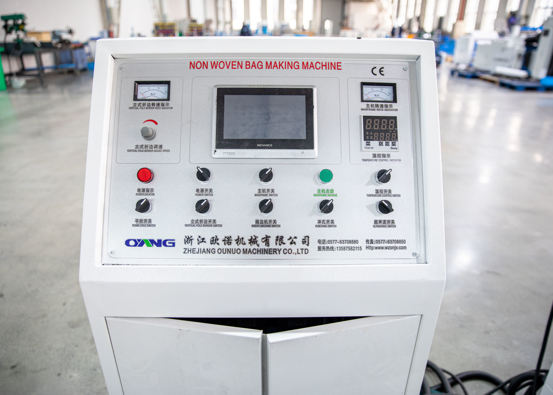 Высокоскоростное ультразвуковое герметизирующ Non сплетенный мешок делая CE одобренный машиной